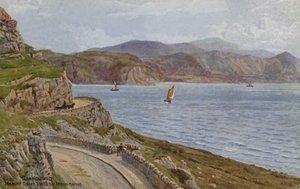 Llandudno, Marine drive et montagnes galloises