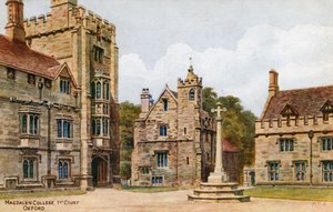 Magdalen College, 1er Cour, Oxford