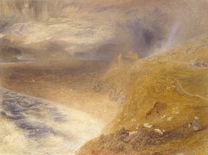 Château de Harlech, 1857