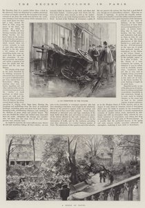 Le Cyclone Récent à Paris