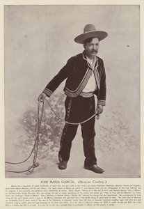 Jose Maria Garcia, Cowboy mexicain