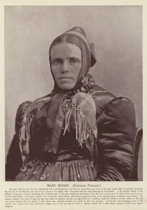 Mary Moser, paysanne allemande