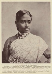 Mme Theresa Joseph, Indienne orientale