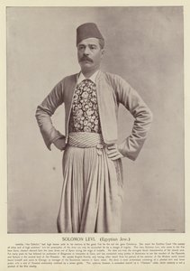 Solomon Levi, Juif égyptien