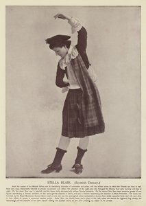 Stella Blair, Danseuse écossaise