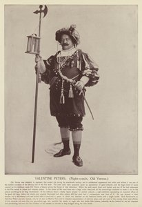 Valentine Peters, Veilleur de nuit, Vienne ancienne