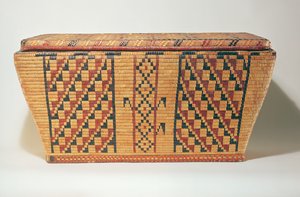 Panier géométrique des Eastern Woodlands