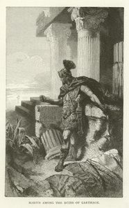 Marius parmi les ruines de Carthage