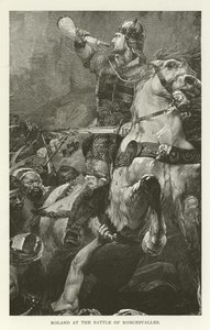 Roland à la bataille de Roncevaux