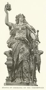 Statue de Germania sur le Niederwald
