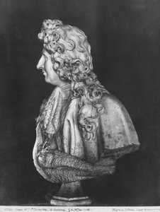 Buste de Jules Hardouin Mansart, 1698 (marbre)