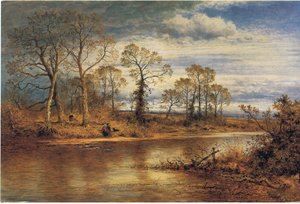 Une rivière anglaise en automne