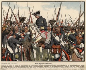 Le Régiment de Bernburg