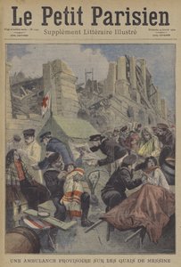 Le tremblement de terre de Messine en 1908, Italie