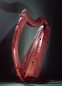 Harpe (bois avec laiton et argent)