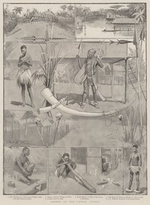 Scènes sur le Congo, Afrique