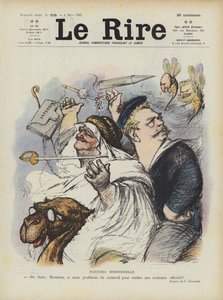 Fantaisie ministérielle. Illustration pour Le Rire