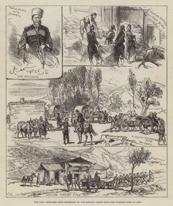 La guerre, croquis d