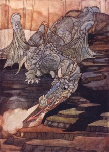 Le dragon tué par Saint George