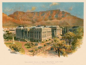 Parlement et Table Mountain, Le Cap