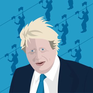 Boris Johnson et la tyrolienne