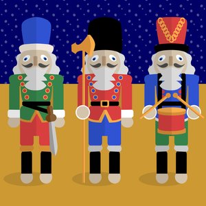 Casse-noisettes de Noël - Symboles de bonne chance