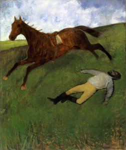 Jockey blessé, 1896-98