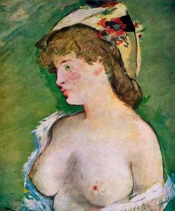 Femme blonde aux seins nus, 1878