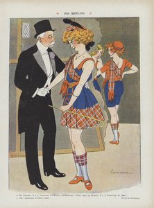 Vieille Écosse. Illustration pour Le Rire