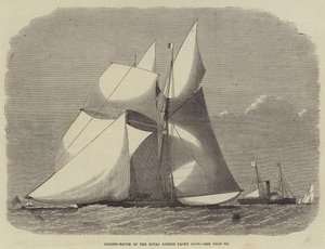 Course de voiliers du Royal London Yacht Club