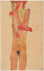 Jeune Fille Nue aux Bras Croisés, 1910