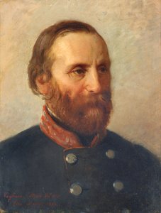 Portrait du véritable général Giuseppe Garibaldi