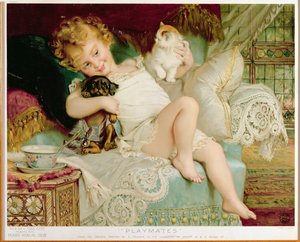 Camarades de jeu, du Pears Annual, 1903