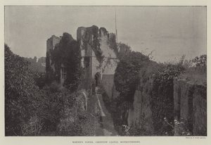 Tour de Martins, château de Chepstow, Monmouthshire