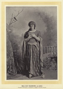 Mlle Lily Hanbury, en Juliette