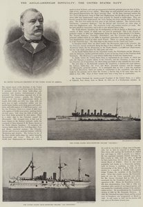 La difficulté anglo-américaine, la marine des États-Unis