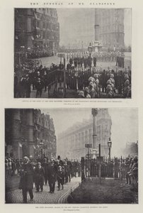 Les funérailles de M. Gladstone