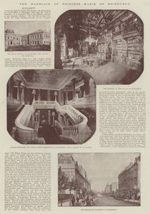 Le mariage de la princesse Marie d