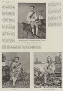 Feu prince héritier de Siam