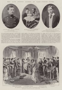 Feu le prince Alfred de Saxe-Cobourg-Gotha