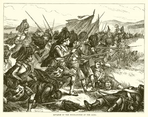 Avancée des Highlanders à l