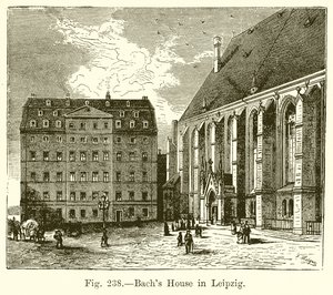 La maison de Bach à Leipzig