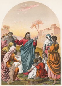 Le Christ bénissant les petits enfants