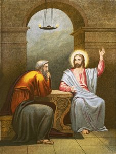 Le Christ instruisant Nicodème