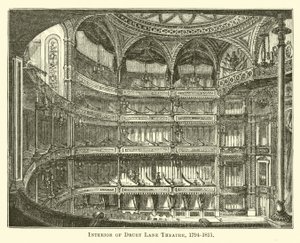 Intérieur du Théâtre Drury Lane, 1794-1811