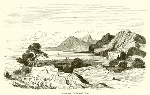 Le défilé des Thermopyles