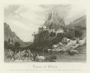 Ruines à Ettaia, Inde