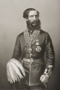 Sir John Eardley Wilmot Inglis (1814-62) (lithographie)