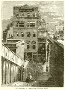 Les Maisons sur Waterloo Bridge Road