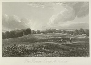 Le camp romain à Ardoch